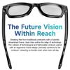 Neues Upgrade Intelligente Brille mit Kamera Videoaufnahme KI Fotoerkennung Bluetooth Anruf KI Übersetzung Sprach Sonnenbrille für Männer Frauen UV Schutz