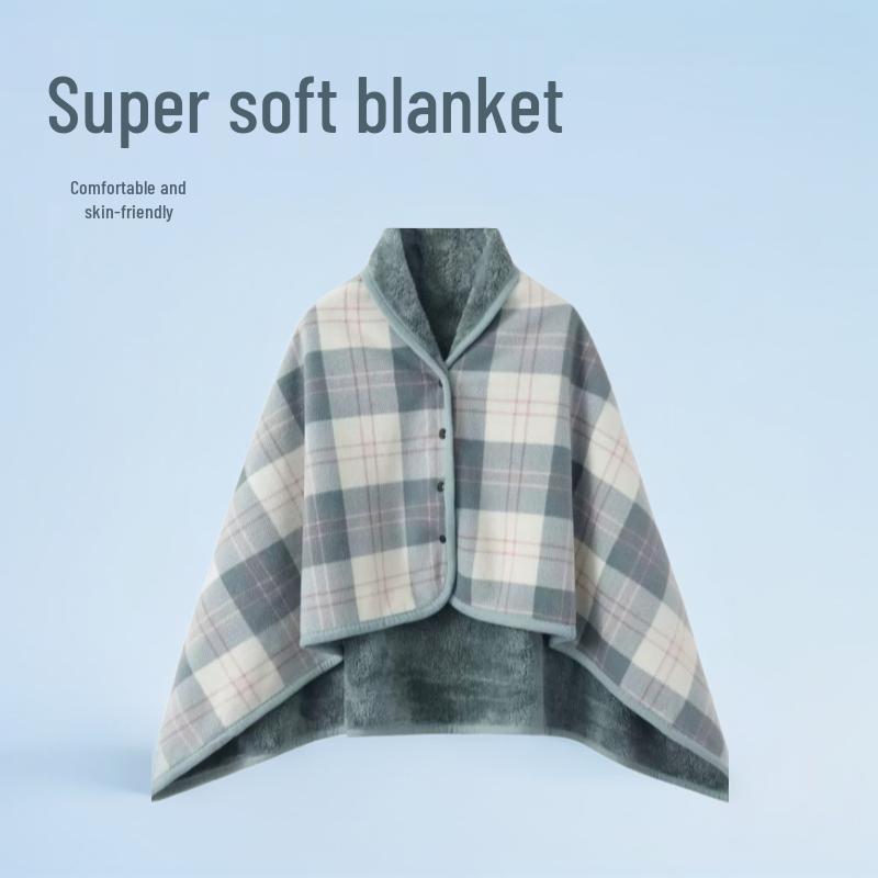 Super Soft Multifunctional Shawl Blanket - 80x135cm, Perfect for Office Naps