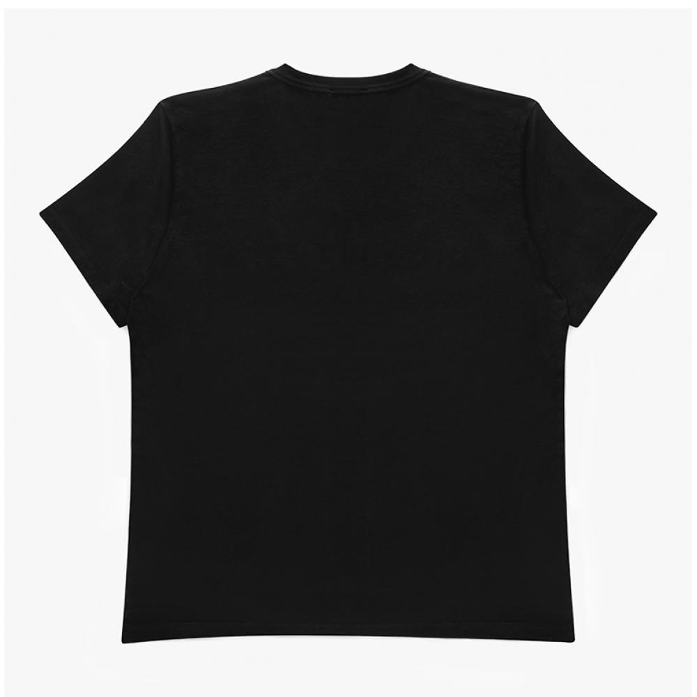 MaiSon KitSune Lw00105kj0008 P199 T-Shirt mit Fuchskopf-Patch für Damen, kurzärmelig