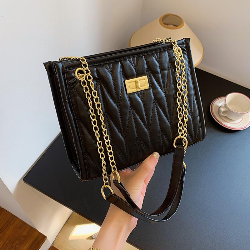 

Женская вместительная модная универсальная осенняя сумка-кроссбоди на плечо для поездок на работу 2023 чёрный