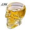 Bottiglia in Vetro Borosilicato Ispessito Decanter a Forma di Teschio, Whiskey Gotico 3D con Tappo in Sughero Tappo Regalo Unico, Dispenser Liquori Novità per la Casa