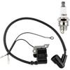 531147161 Ignition Coil with Spark Plug Fits for Husqvarna 150BT(2022-present), 150BT-Mark II, 345BT Backpack Blower