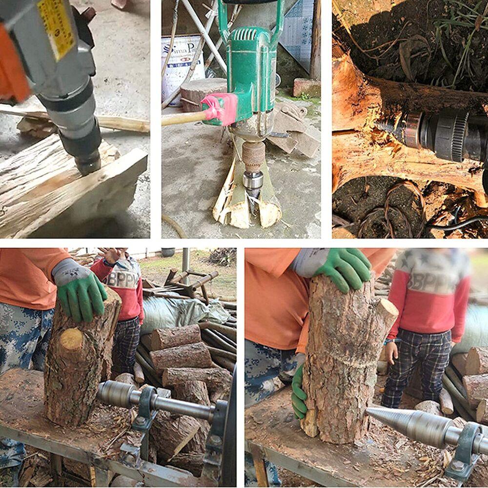 for Farm Woodworking Tool Firewood Drill Bit Wood Splitter Drill Firewood Log Splitter Drill Bit