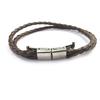 Les Trésors De Lily [M0739] - Mixed Brown 'Peaceful' Bracelet (2 Rows)