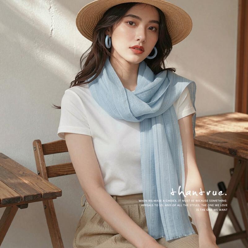 

Women s Versatile Spring Summer Long Scarf One Size