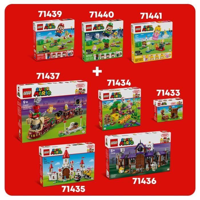 Lego® super mario 71436 manoir hanté du roi boo - set collector nintendo®