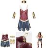 Costume Cosplay a Tema Wonder Woman Con Materiale PU Per Eventi di Giochi e Anime