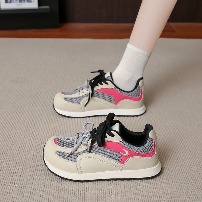 Fashion 2025 New Breathable Mother's Canvas Casual Shoes Fashion Summer Women's Cloth Shoes Comfortable Lightweight Women Sports Shoes