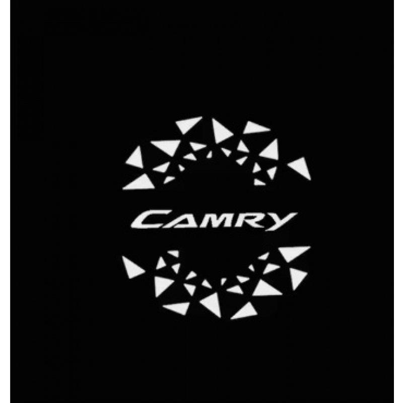 Toyota Camry Custom Logo LED Welcome Lights - Super Bright Ambient Door Lighting