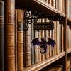 Gothic Style Cultural Bookmark Separator Sign Gothic Bookshelf Decor  Library Bookshelf