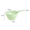 1Pcs Thickened Plastic Water Ladle Wide Ergonomic Handle Multi Purpose Water Scoop for Household Bathing Shampooing Flower