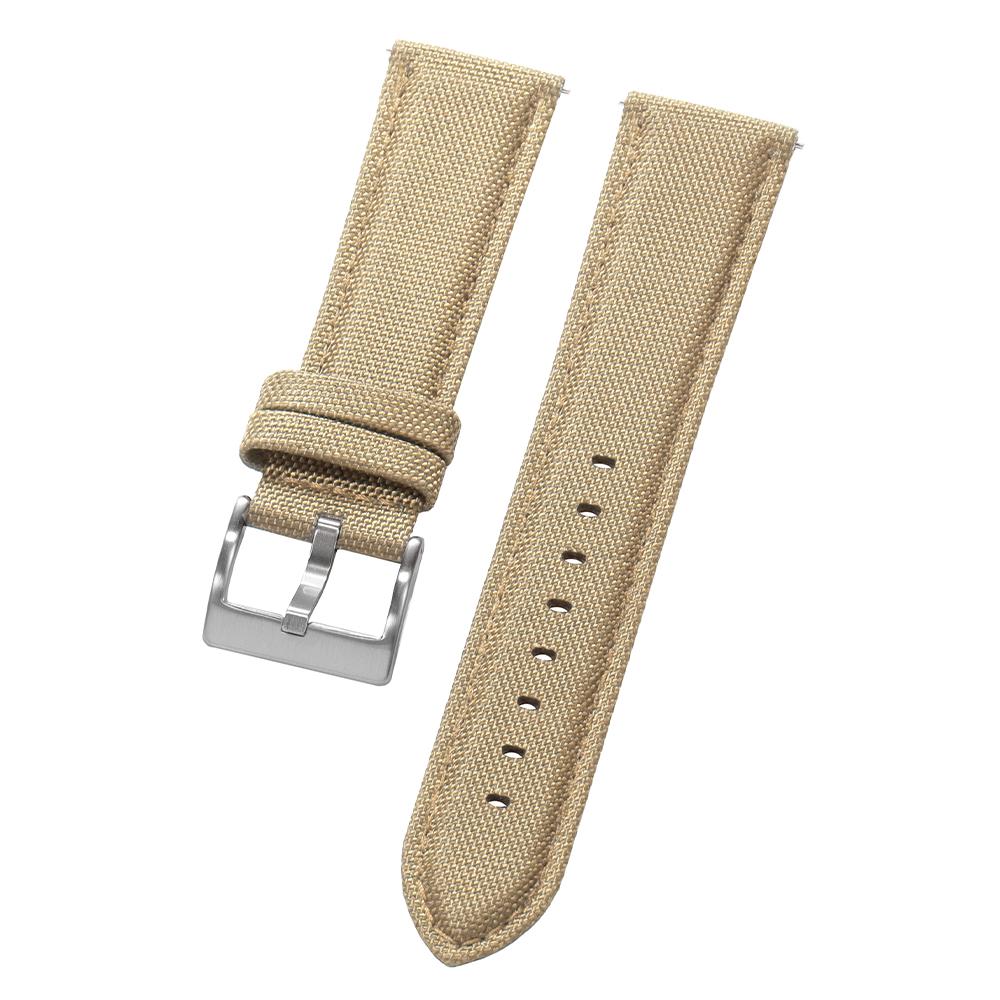 20mm 22mm Sailcloth Watch Strap Men Women Waterproof Nylon Watchband Quick Release Sport Wristband for Omega for Blancpain Belt