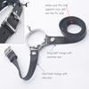 FRRK PU pásový postroj pro hráče BDSM Metal Chastity Cage v různých velikostech Sexy dospělí Intimní produkty Sexuální hračky Bondage