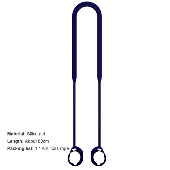 Earphones Neck Rope Skin-friendly Sweat-proof Resilient Bluetooth-compatible Earbuds Anti-lost Lanyard for Sony WF-1000XM4