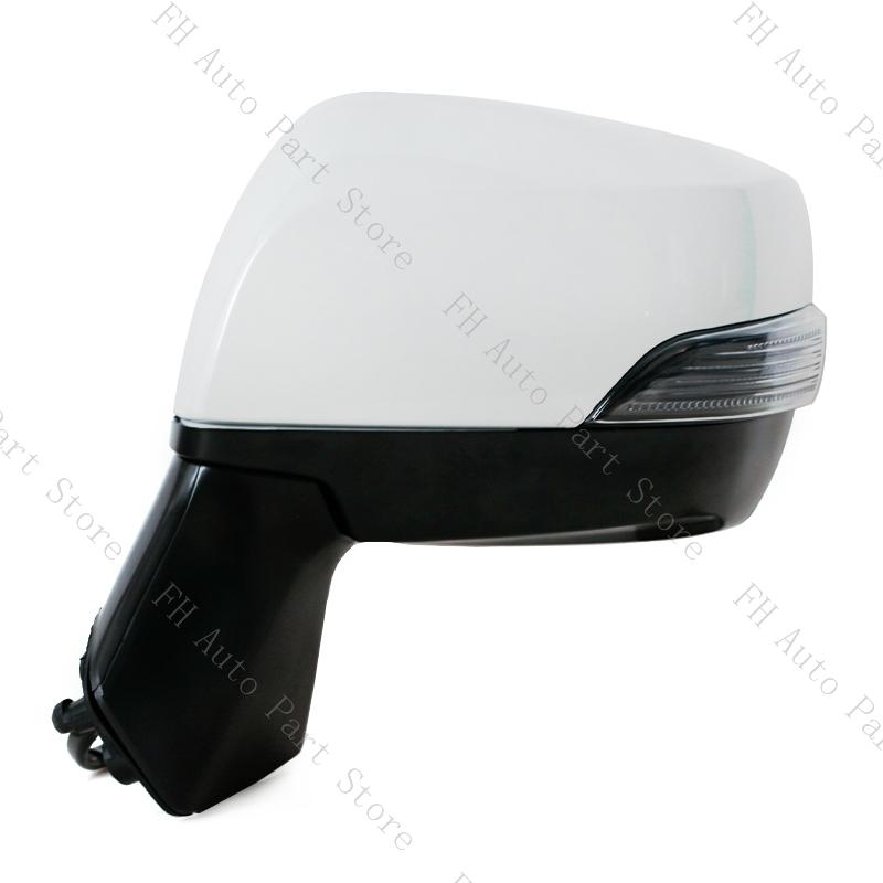 7/9Pins Outside Rearview Mirror Assembly Assy Side Mirror Cover Frame Glass Lens For Subaru Forester 2014 2015 2016 2017