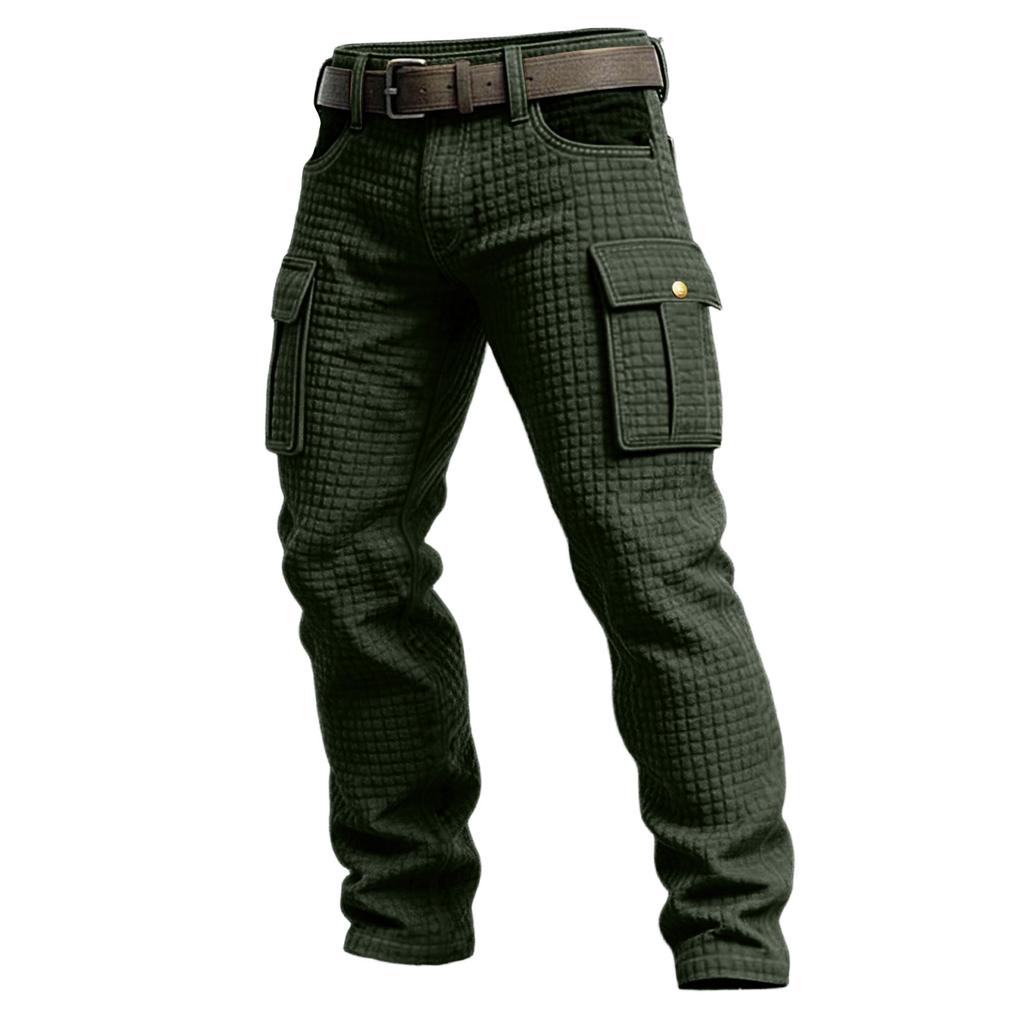 Men's Multi-Pocket Work Pants Men's Casual Fashion Work Pants