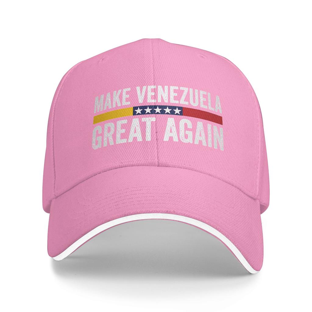 Unisex Czapka Outdoor Make Venezuela Great Again Wiosenna Czapka Przeciwsłoneczna Nowa Czapka Baseballowa Hip Hop Ochrona Przeciwsłoneczna Daszek