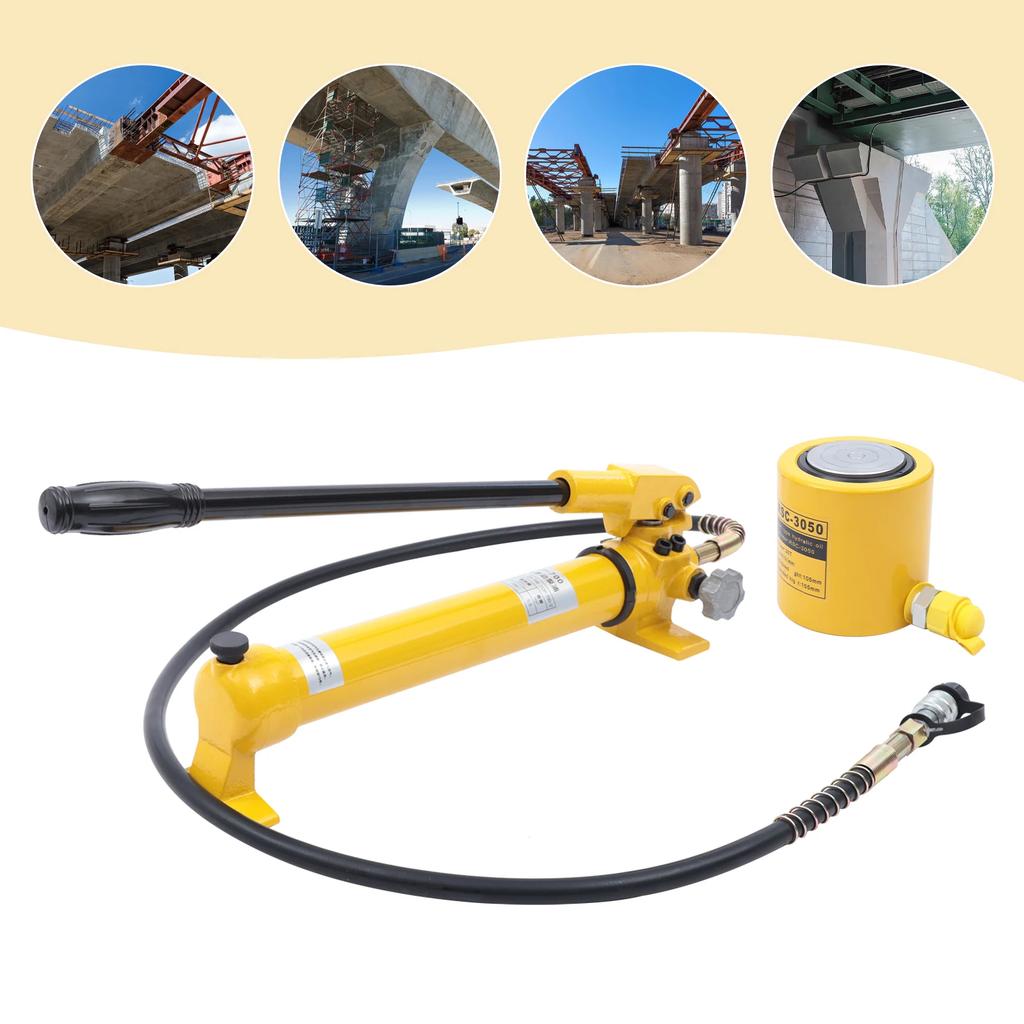 30T/66138lbs Manual Hydraulic Jack Compact and Portable