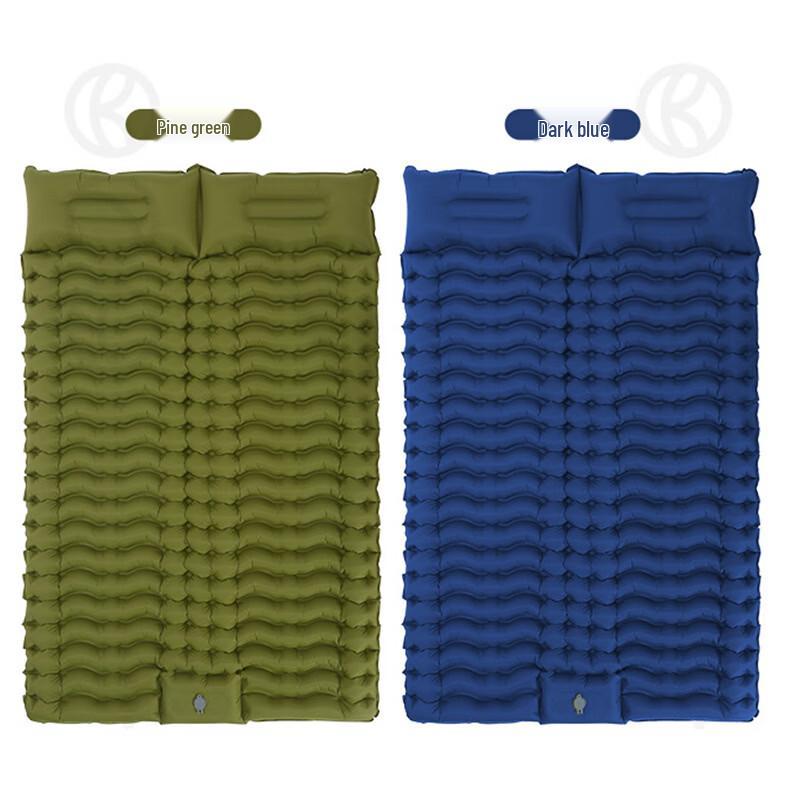 OEING Outdoor Double Camping Inflatable Sleeping Pad