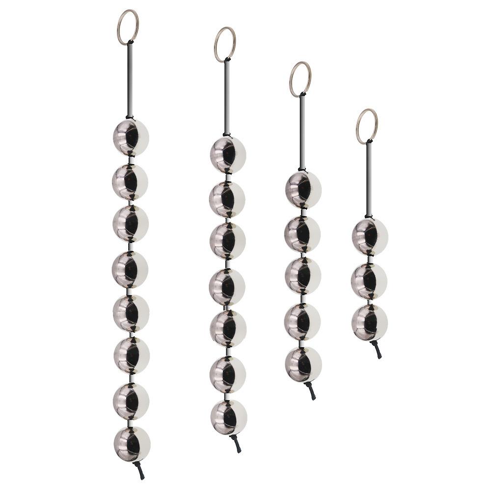 Stainless Steel Pull Beads Female Masturbation Back Court Sex Toys Sex Tools Adult Couple Cheerleading Adult Supplies Sex