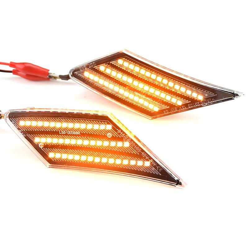 For Toyota 86 FT86 GT86 For Scion FR-S For Subaru BRZ Car LED Dynamic Turn Signal Light Side Marker Fender Lamp Accessories