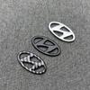 1pcs Car Steering Wheel Emblem Sticker Accessory For Hyundai Genesis N-LINE I10 I20 I30 I40 IX20 IX35 Kona Getz Veloster Tucson XX3