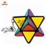Meffert's Magic Cube Keychain Backpack Pendant Mini Rotatable Portable Toy  Professional Educational Toys Key Ring Puzzle