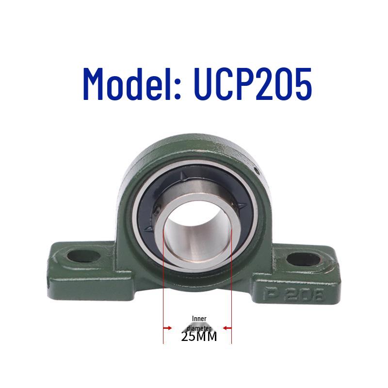 Vertikales Spannlagergehäuse UCP205/UC205 Gehäuse P205