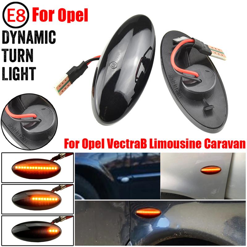 Fit For Vectra B Limousine (Typ J96)-BJ 10.1995-07.2002 LED Dynamic Side Marker Turn Signal Light Flashing Indicator