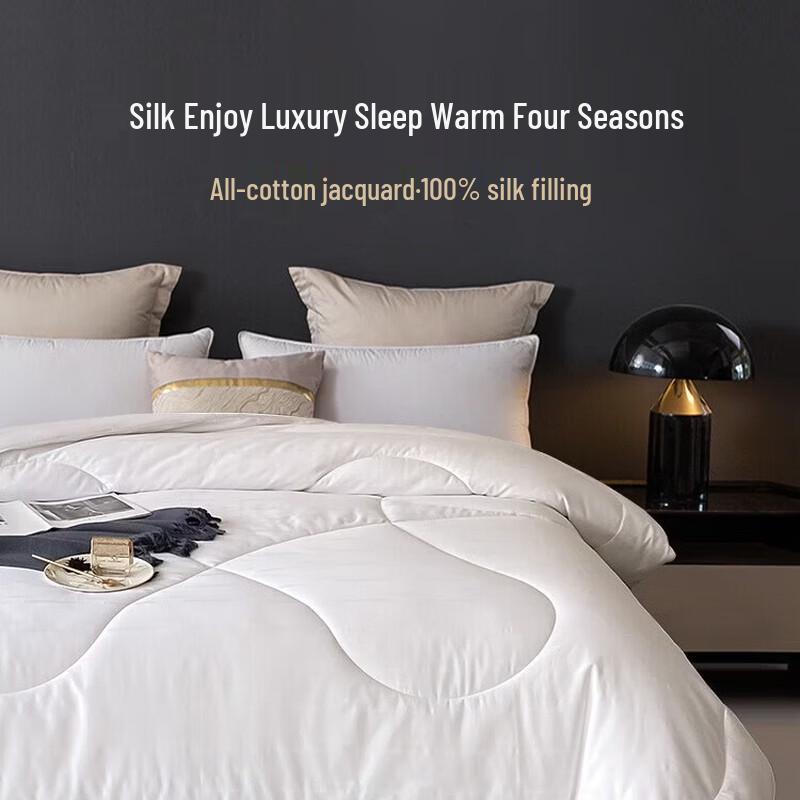 Hengyuanxiang 100% Cotton Tussah Silk Quilt