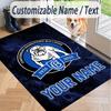 Custom Text Printed Rug Canterbury-Bankstown Bulldogs Non Slip Floor Carpet For Home Room Decor