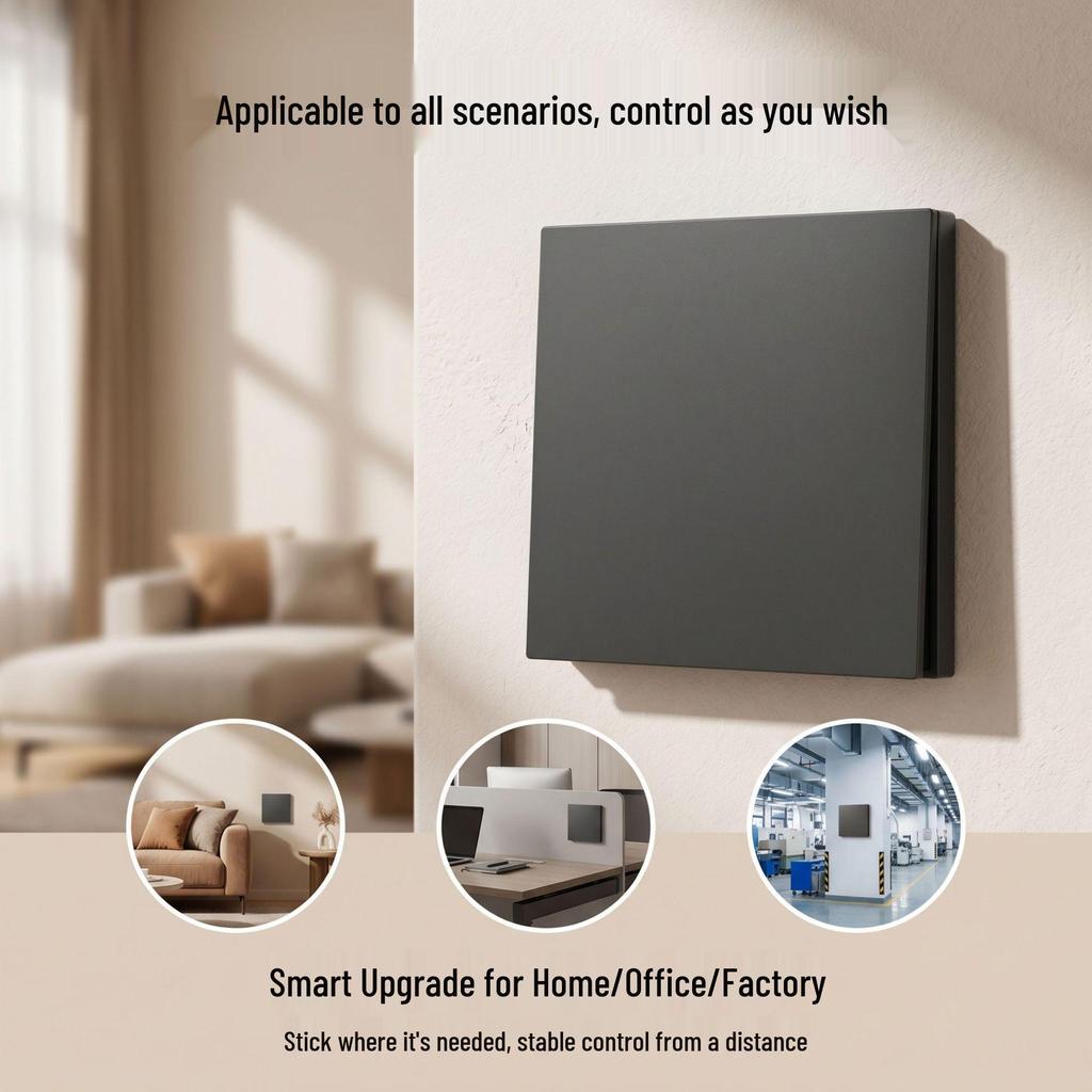 Wireless Multi-Control Light Switch with BFT Rolling Code Support