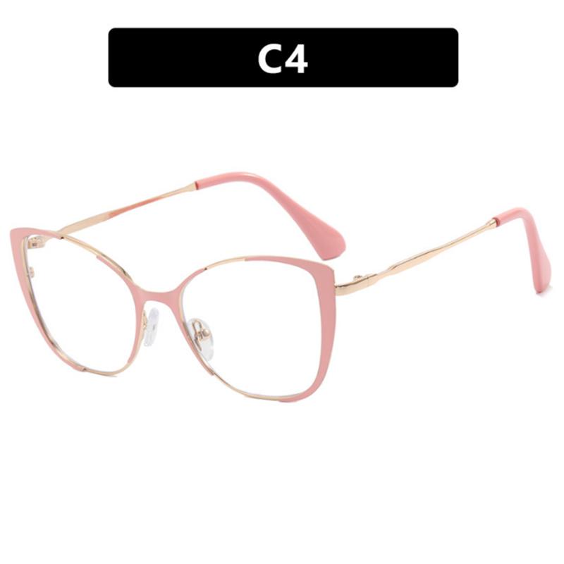 Riangular Cat Eyes Frame Clear Lens Glasses Women Myopia Nerd Spectacles Degree -0.5 -1.0 -2.0 -3.0 -4.0 To -6.0