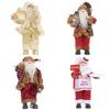 Santa Claus Doll Standing / Sitting Doll Christmas Ornament for Home Xmas Table Decor