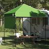 Pop Up Canopy Tent Green 194 X 194 X 251 Cm Fabric