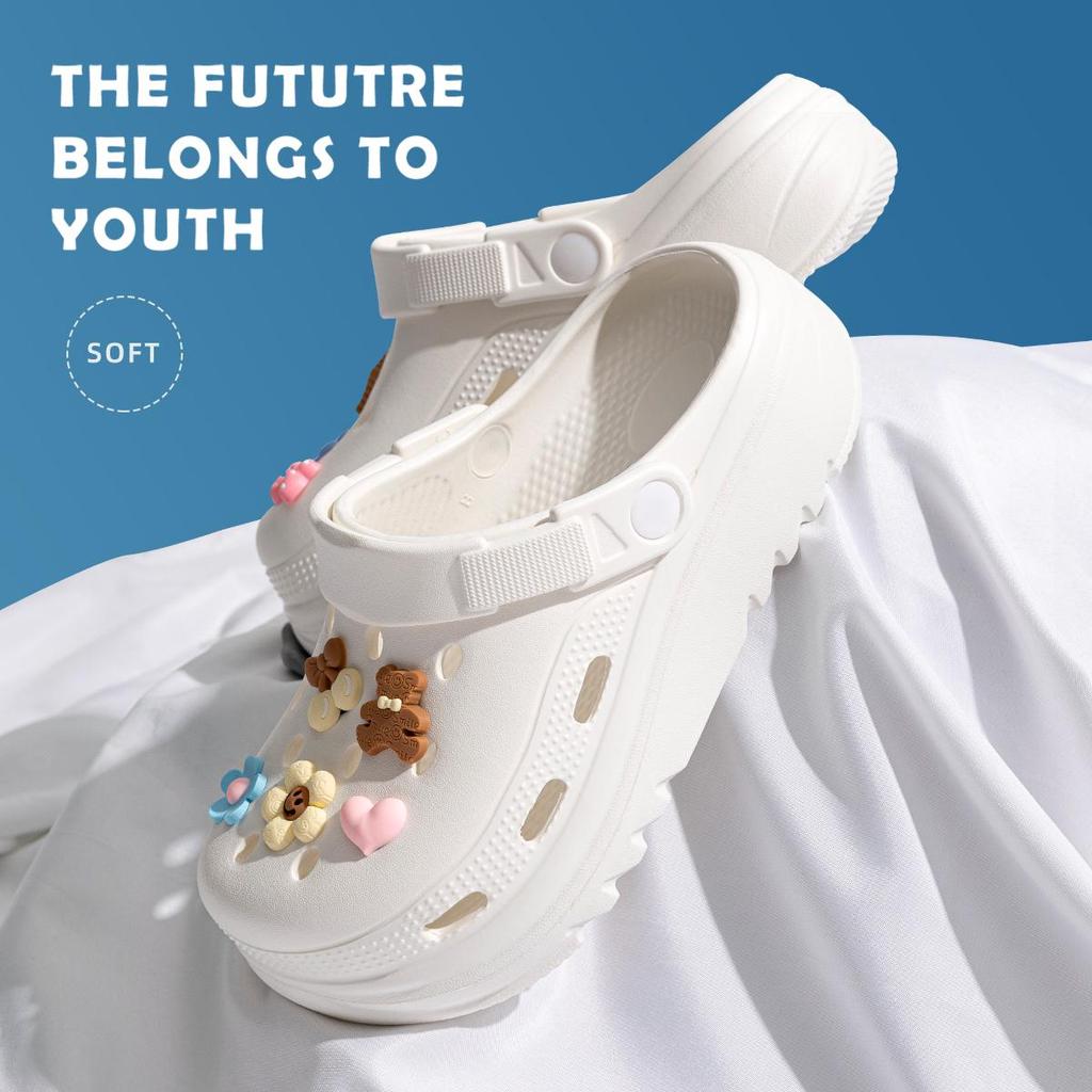 Women's Summer 2025 Nurse Clogs - EVA Thick Sole Hospital Slippers