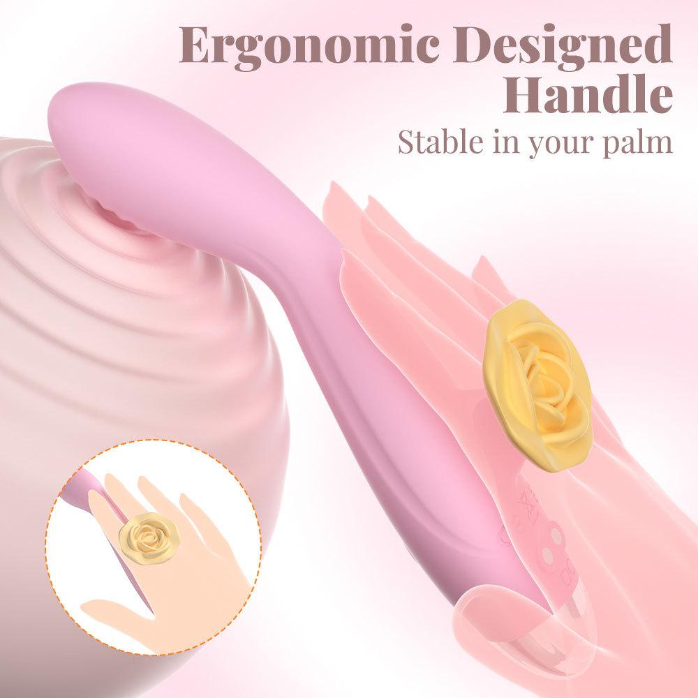 Finger Vibrator Sexspielzeug für Erwachsene - G-Punkt Vibrator Klitoris Stimulator Spielzeug mit 10 Leistungsstarken Vibrationsmodi Verstellbarer Brustwarzenmassagegerät Weibliches Sexspielzeug