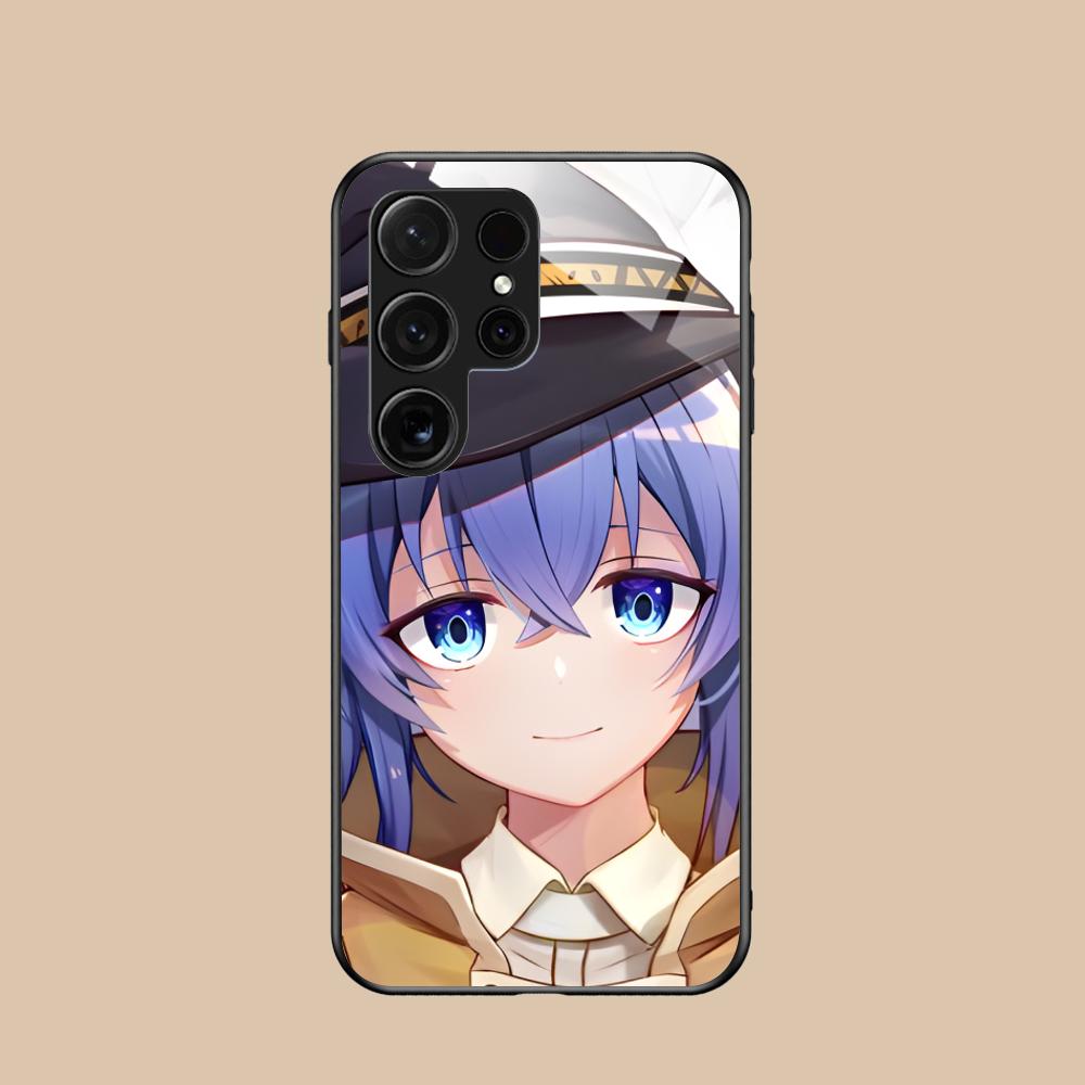 Mushoku Tensei Roxy Mobile Phone Case for Samsung Galaxy S26 S25 S24 S23 S22 S21 S20 Note20 Plus FE Ultra Glass Colorful Cover