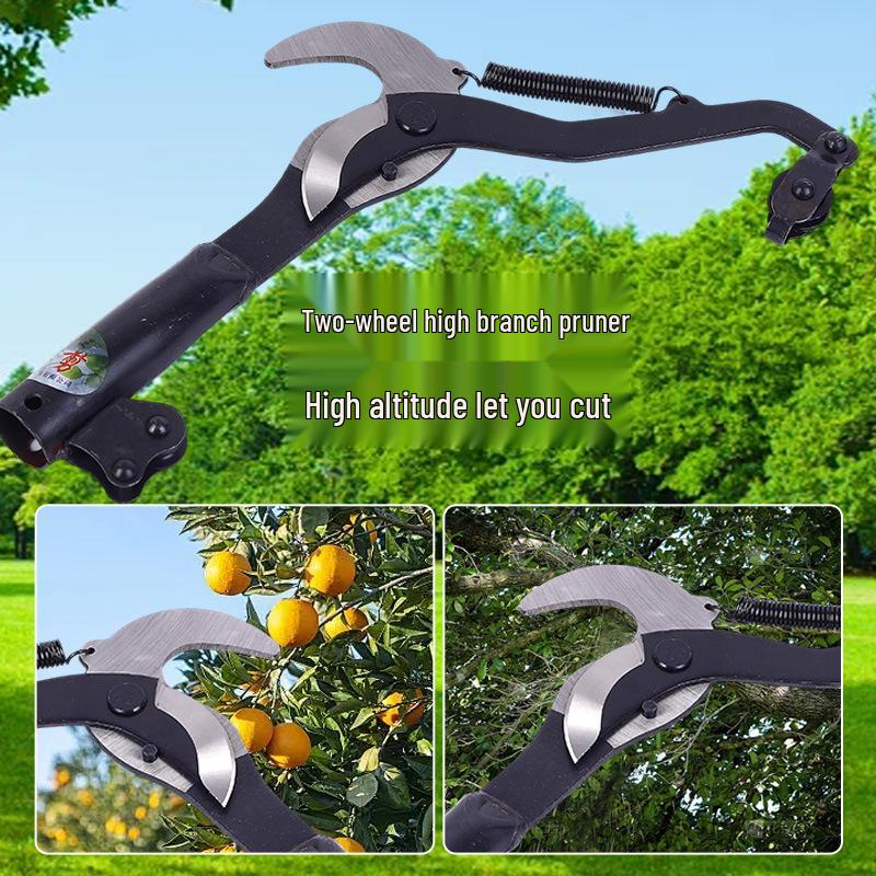 Telescopic High-Branch Pruner & Saw for Fruit Picking and Tree Pruning