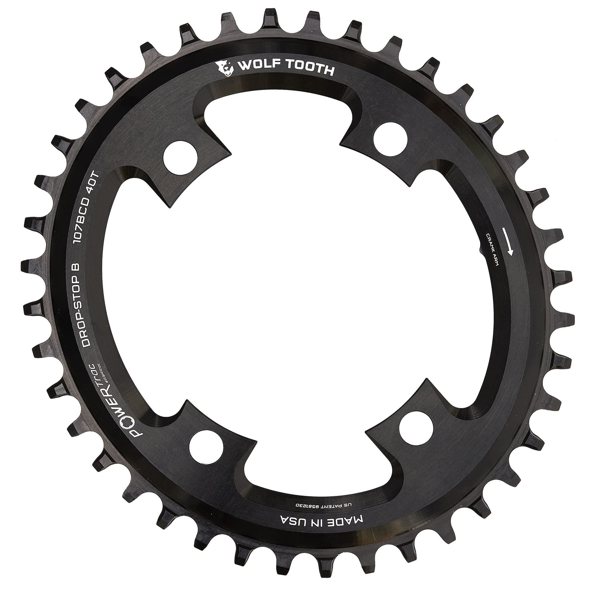 

Звездочка Wolf Tooth Elliptical 107 BCD для звездочки SRAM 42T