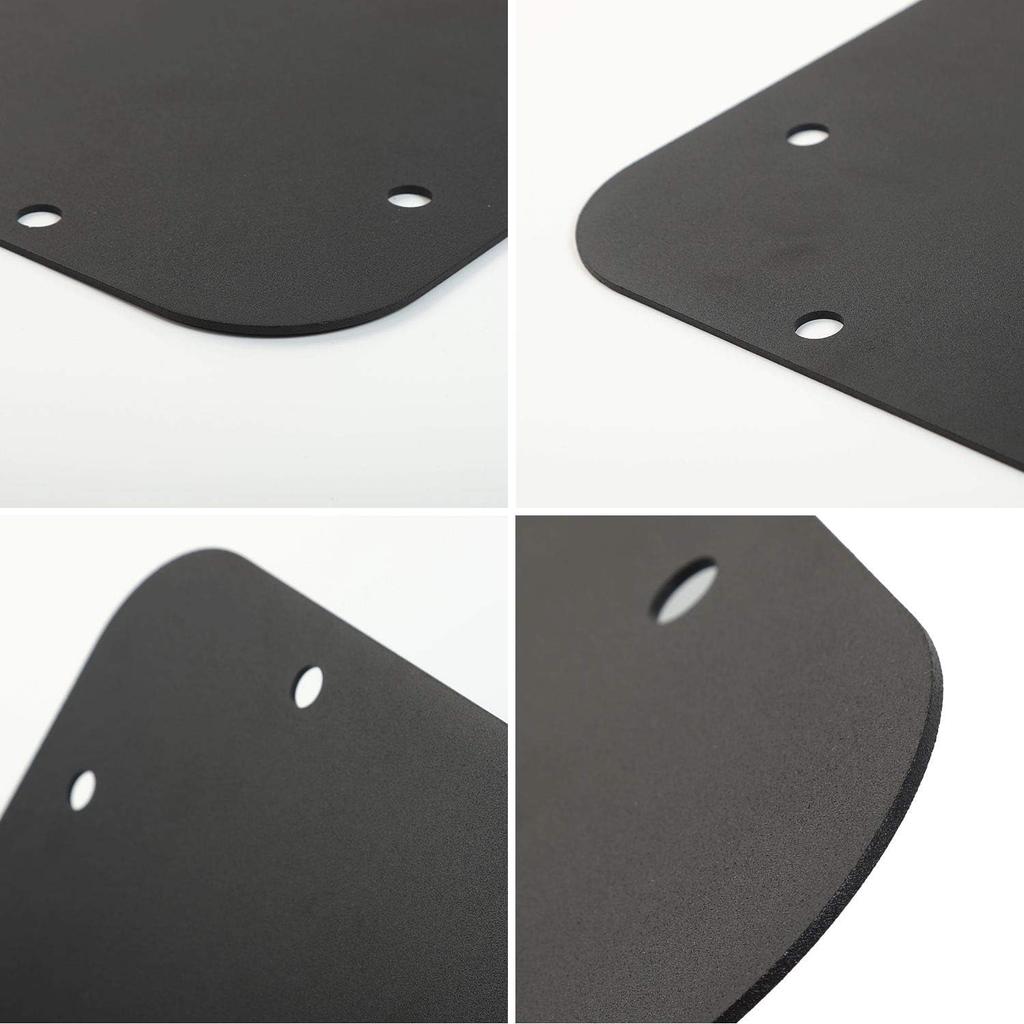 Black Car Tailgate Spare Tire Carrier Delete Filler Plate Cover For Jeep Wrangler JK 2007-2017