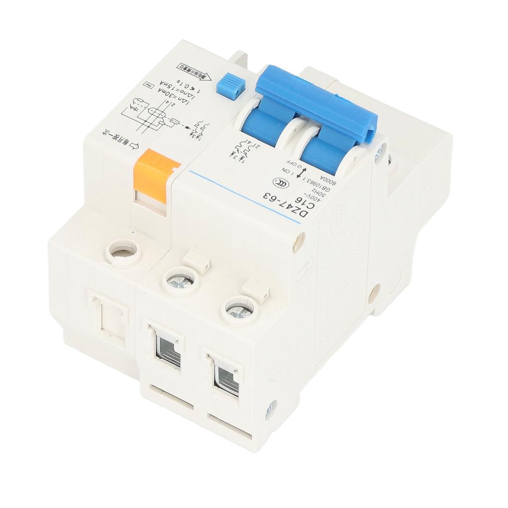 Ground Fault Circuit Breaker Pa66 Leakage Protection Breaker for Engineering 16A 30mA 400V