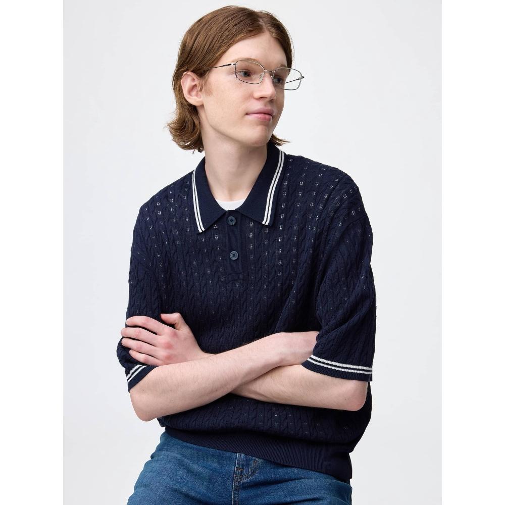 GU by Uniqlo Uv Cut Square Metal Sunglasses