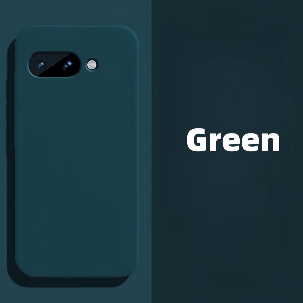 Fashion Solid Colour Shockproof Protective Liquid Silicone Phone Case For Google Pixel 10A/9A/8A