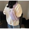 Crossbody Bag Nylon Fanny Packs Cloth Crossbody Waist Pack Simple Chest Bag  Student