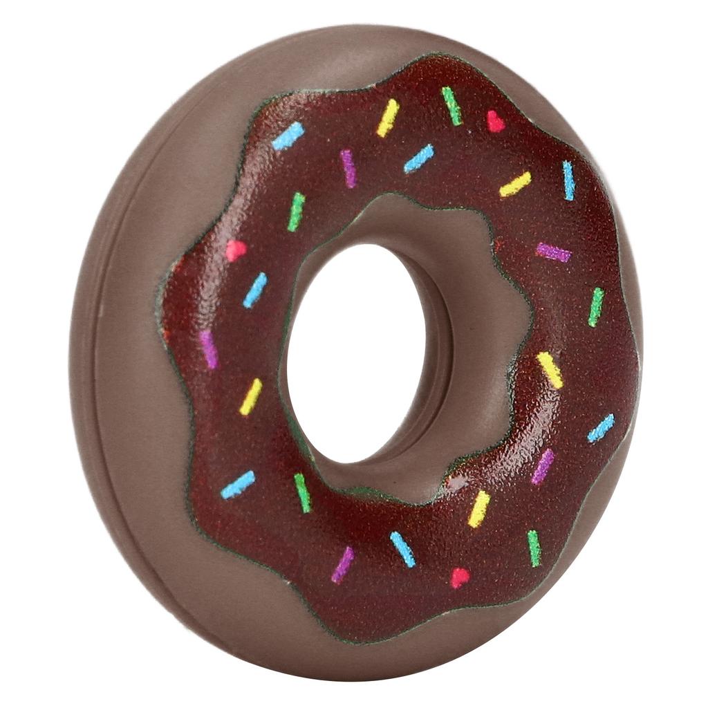 Fidget Toy Magnetic Anxiety Pressure Relieving Doughnut Fidget Slider for Adults Kids Brown