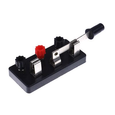 SPDT Knife Switch, Single Pole Double Throw Toggle for Physics & Electronics Experiments, Educational School Lab Tool