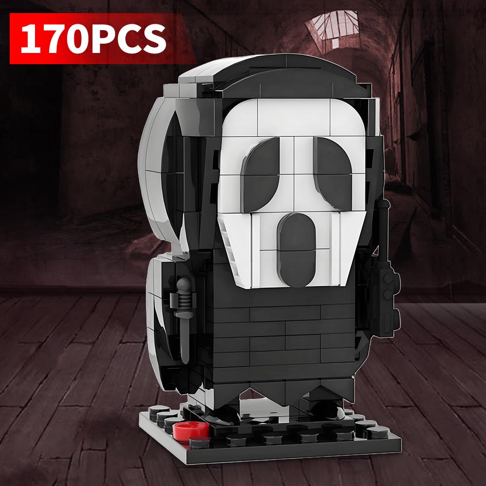 

MOC Horror Movie Figures Ghostbusters Alien Saw Compatible Building Blocks Toys For Adults Kids Gifts