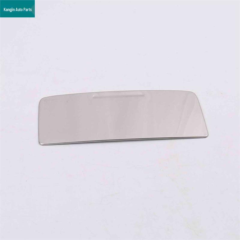 Silver Stainless Steel Front Pillar Speaker Light Ring Cup Holder Decoration for 2015 Honda CRV Interior Modification