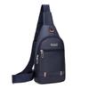 Herren Wasserdichte und Verschleißfeste Brusttasche Business Oxford Stoff Umhängetasche